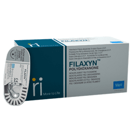 Filaxyn Polydioxanone, 2-0, 27mm, 45cm, RC, HC