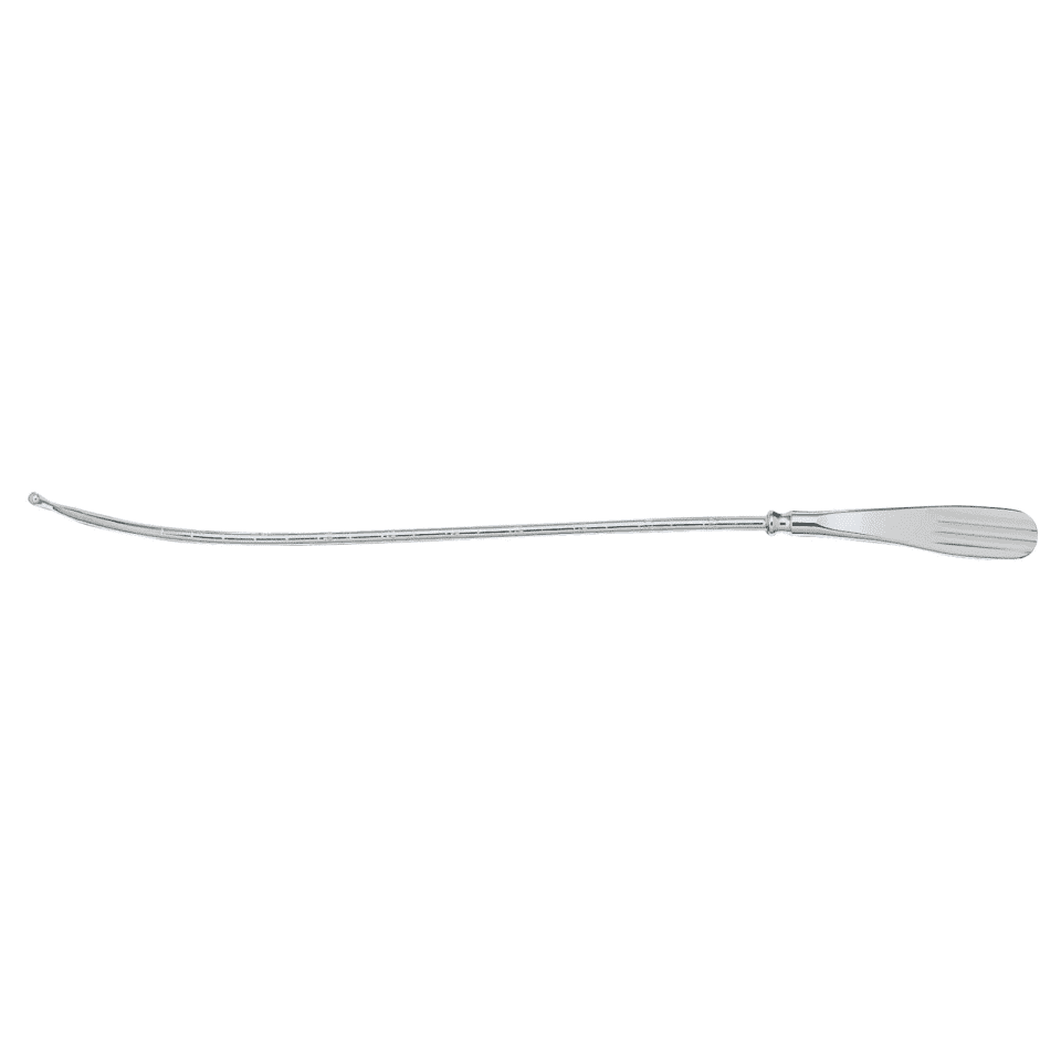 Sims Uterine Sound 33cm Graduated In Centimeters Malleable Silver