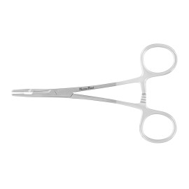 Olsen-Hegar Needle Holder - Suture Scissors 16.5cm, serrated jaws