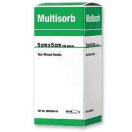 Multisorb Swab 4 ply (Non Woven, Non Sterile)