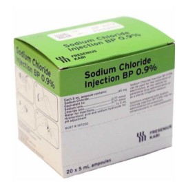 Sodium Chloride 0.9% 5ml Ampoule - 20/pack